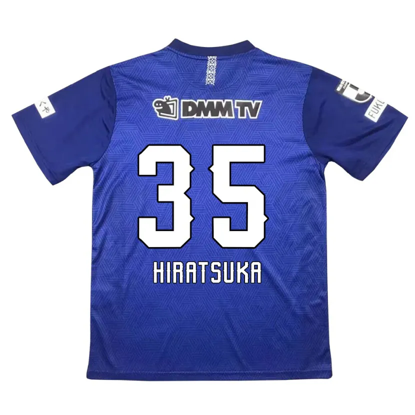 Danxen Kid Yuto Hiratsuka #35 Dark Blue Home Jersey 2024/25 T-Shirt