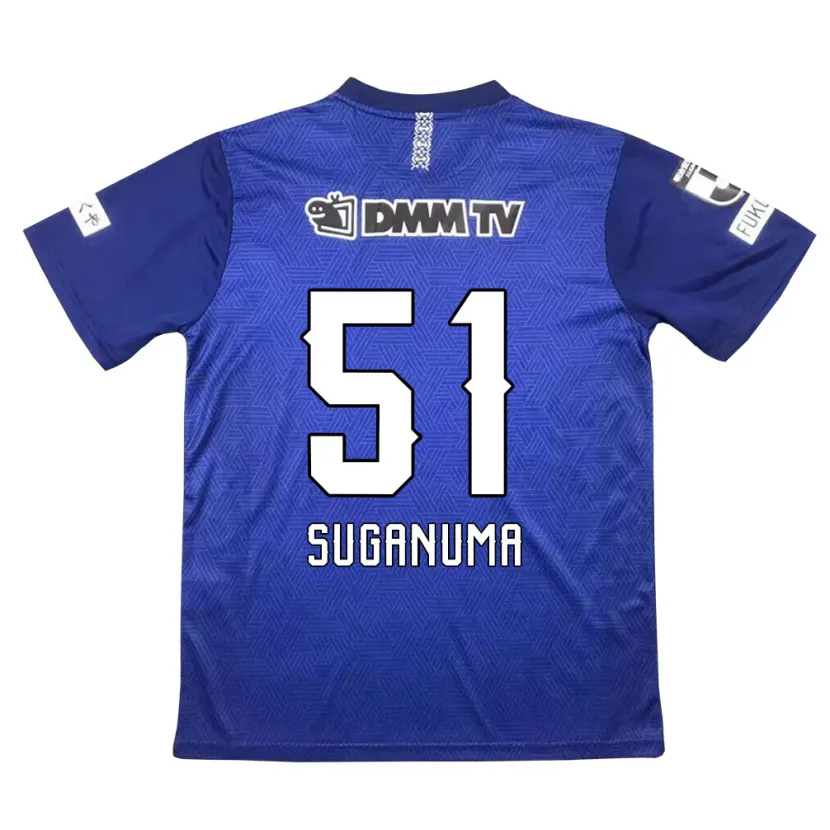 Danxen Kid Kazuaki Suganuma #51 Dark Blue Home Jersey 2024/25 T-Shirt