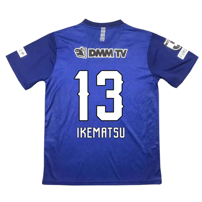 Danxen Kid Shumpei Ikematsu #13 Dark Blue Home Jersey 2024/25 T-Shirt