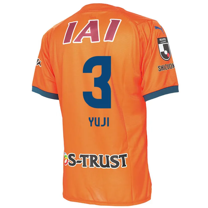 Danxen Kid Yuji Takahashi #3 Orange Blue Home Jersey 2024/25 T-Shirt