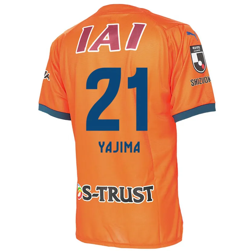 Danxen Kid Shinya Yajima #21 Orange Blue Home Jersey 2024/25 T-Shirt