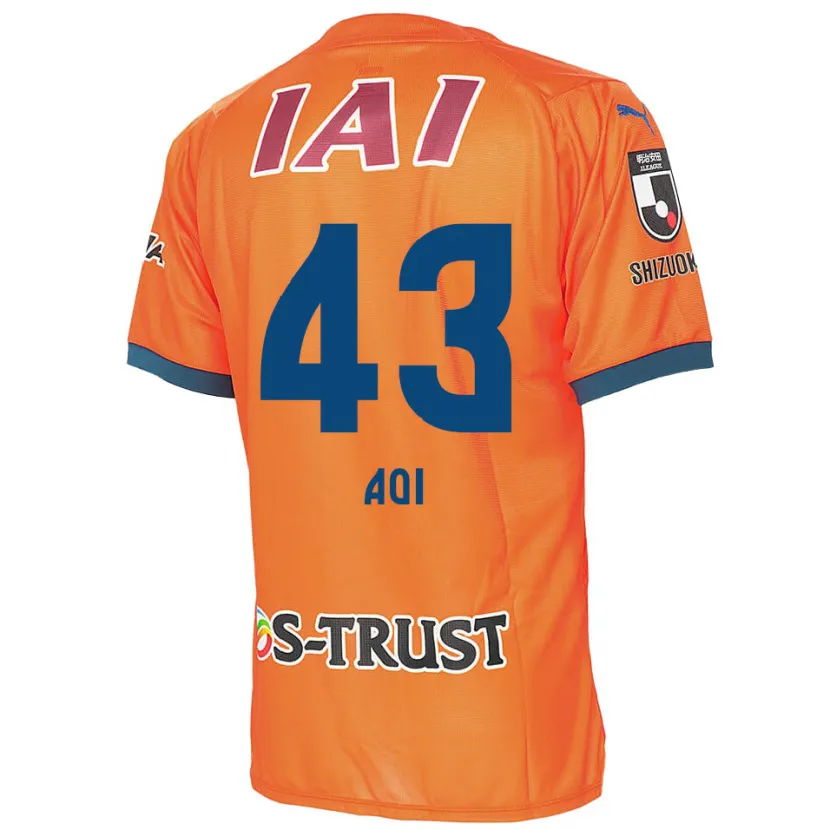 Danxen Kid Aoi Ando #43 Orange Blue Home Jersey 2024/25 T-Shirt