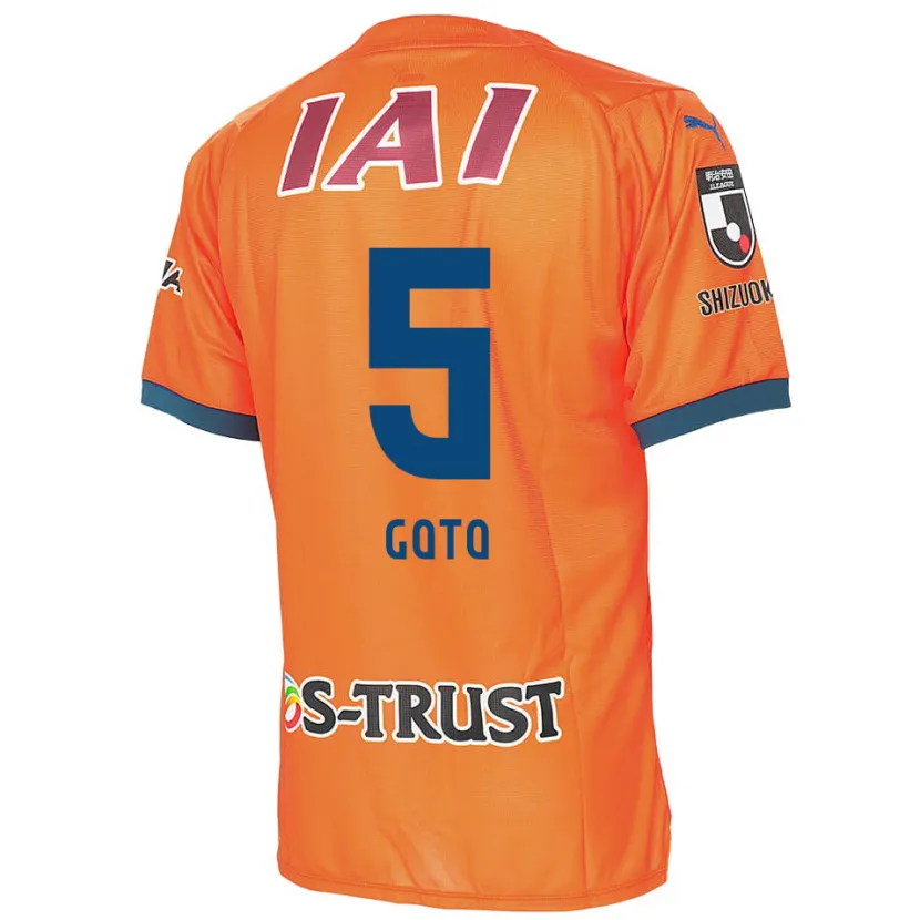 Danxen Kid Keita Goto #5 Orange Blue Home Jersey 2024/25 T-Shirt