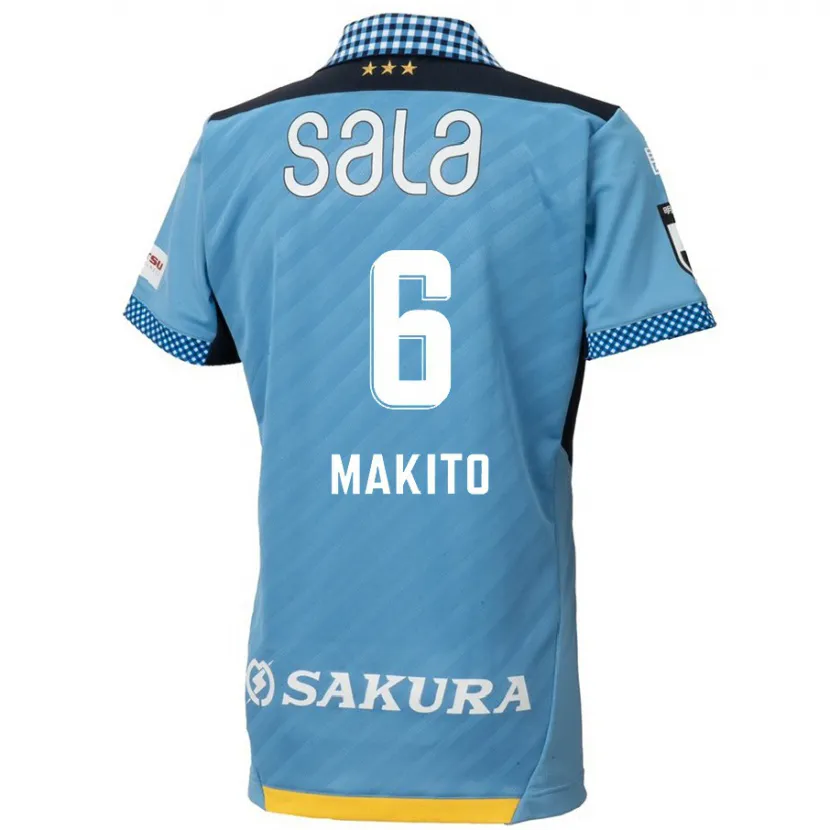 Danxen Kid Makito Ito #6 Blue Black Home Jersey 2024/25 T-Shirt