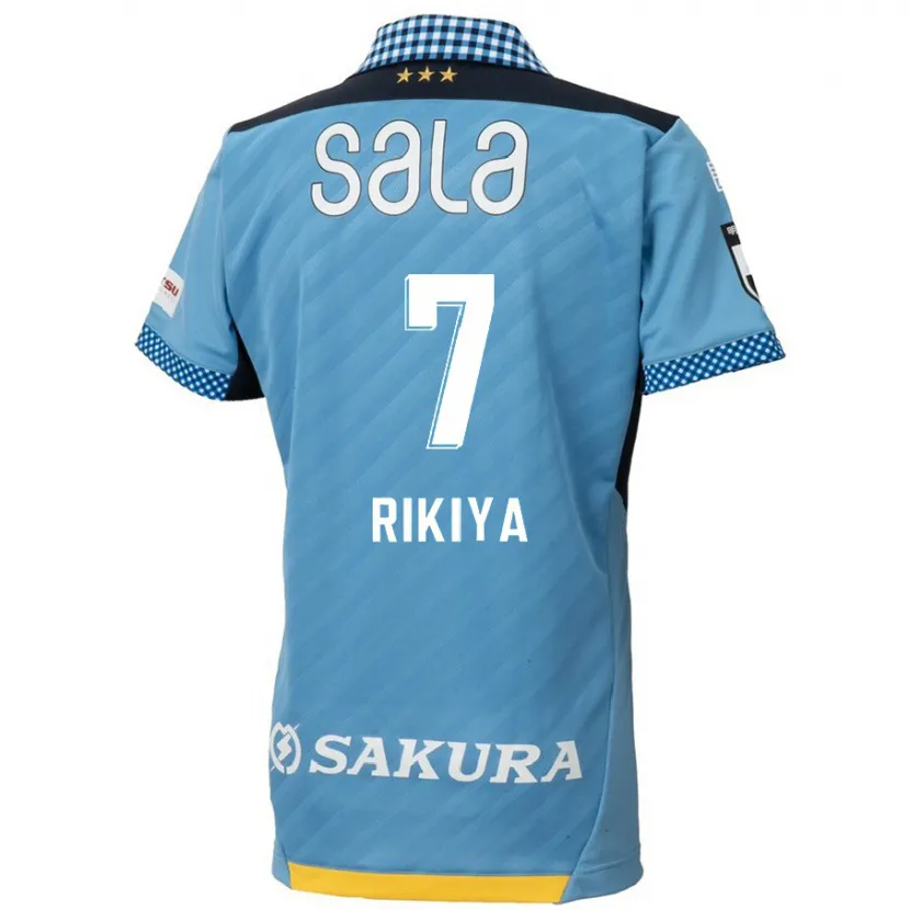 Danxen Kid Rikiya Uehara #7 Blue Black Home Jersey 2024/25 T-Shirt