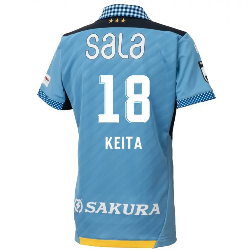 Danxen Kid Keita Takahata #18 Blue Black Home Jersey 2024/25 T-Shirt