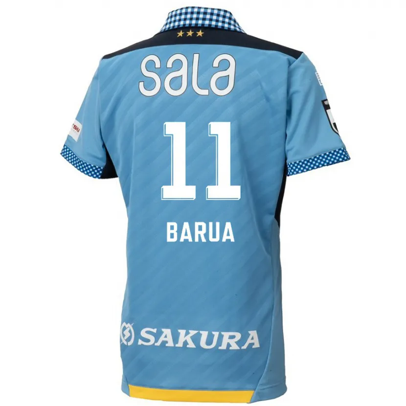 Danxen Kid Roi Barua #11 Blue Black Home Jersey 2024/25 T-Shirt