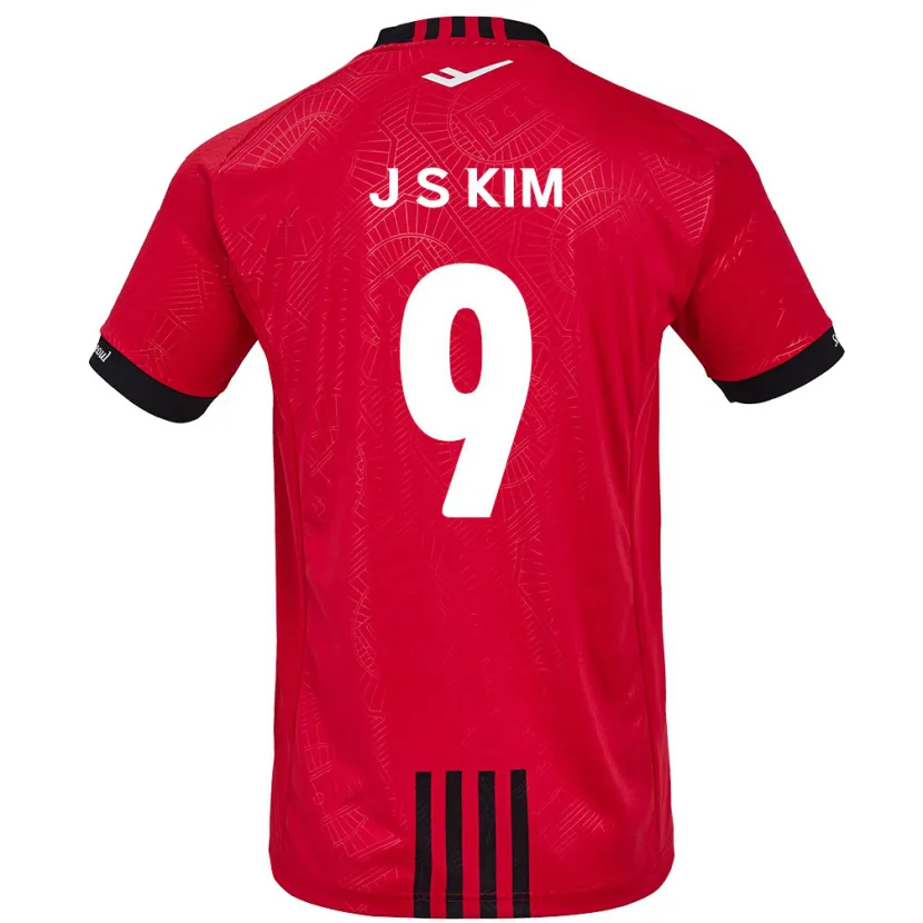 Danxen Kid Shin-Jin Kim #9 Red Black Home Jersey 2024/25 T-Shirt