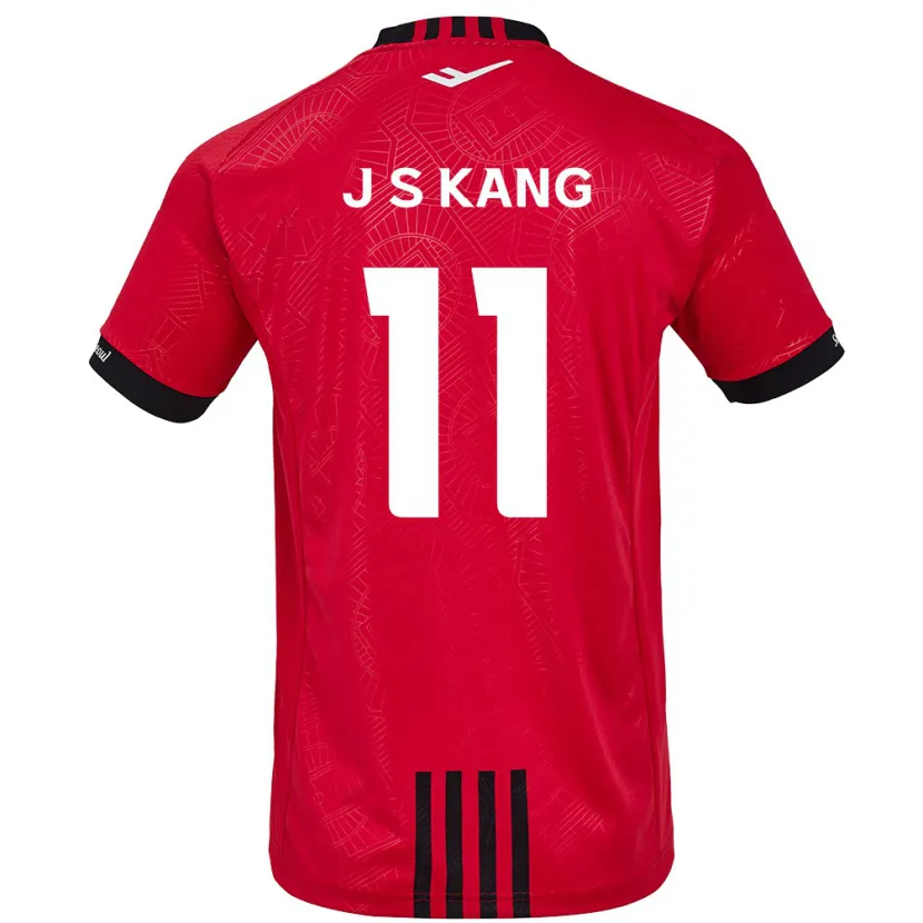 Danxen Kid Seong-Jin Kang #11 Red Black Home Jersey 2024/25 T-Shirt