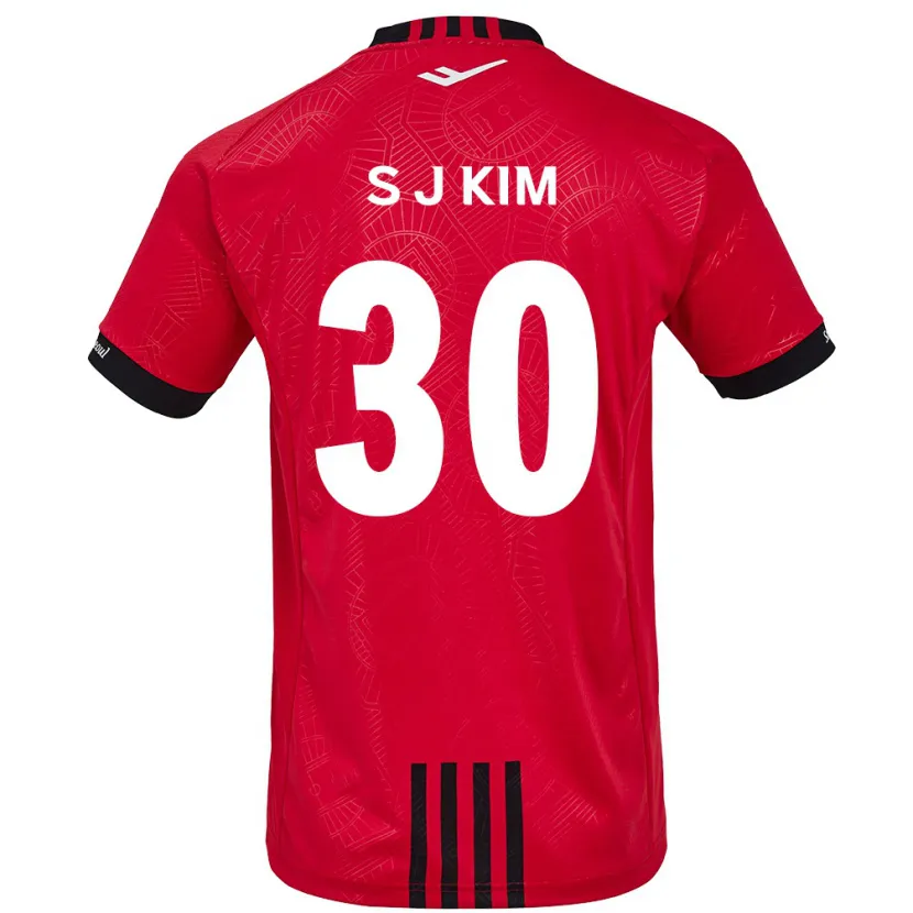 Danxen Kid Ju-Sung Kim #30 Red Black Home Jersey 2024/25 T-Shirt