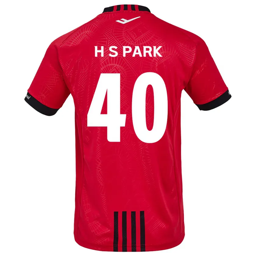 Danxen Kid Seong-Hun Park #40 Red Black Home Jersey 2024/25 T-Shirt