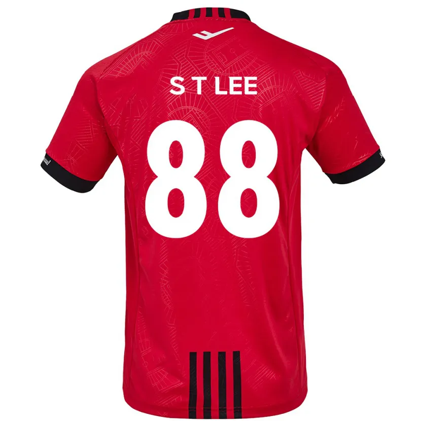 Danxen Kid Tae-Seok Lee #88 Red Black Home Jersey 2024/25 T-Shirt