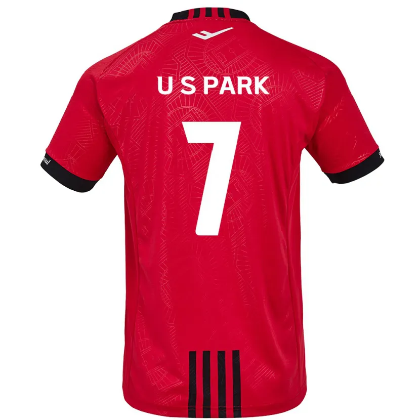 Danxen Kid Sun-Uk Park #7 Red Black Home Jersey 2024/25 T-Shirt