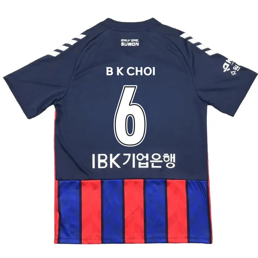 Danxen Kid Kyu-Baek Choi #6 Blue Red Home Jersey 2024/25 T-Shirt