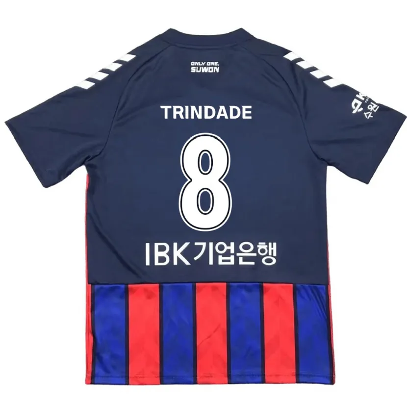 Danxen Kid Matheus Trindade #8 Blue Red Home Jersey 2024/25 T-Shirt