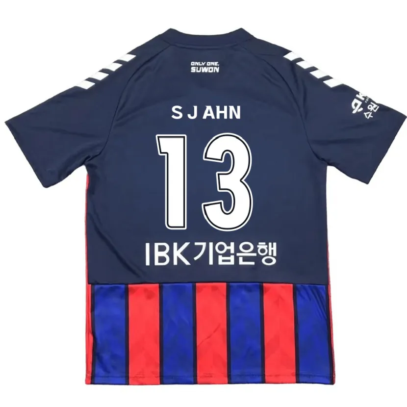 Danxen Kid Jun-Su Ahn #13 Blue Red Home Jersey 2024/25 T-Shirt