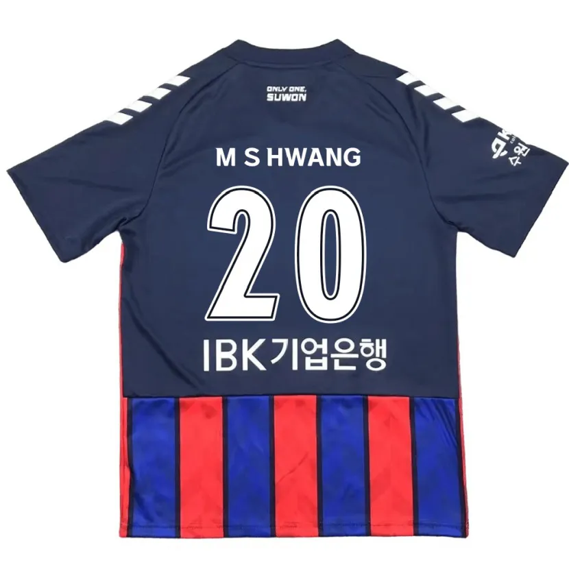 Danxen Kid Soon-Min Hwang #20 Blue Red Home Jersey 2024/25 T-Shirt