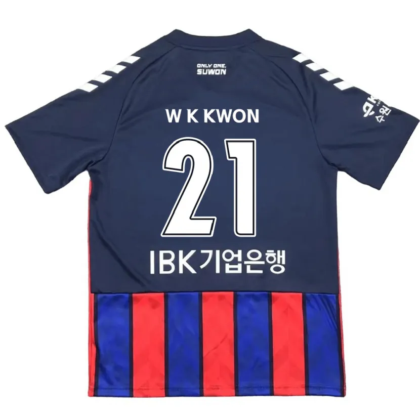 Danxen Kid Kyung-Won Kwon #21 Blue Red Home Jersey 2024/25 T-Shirt