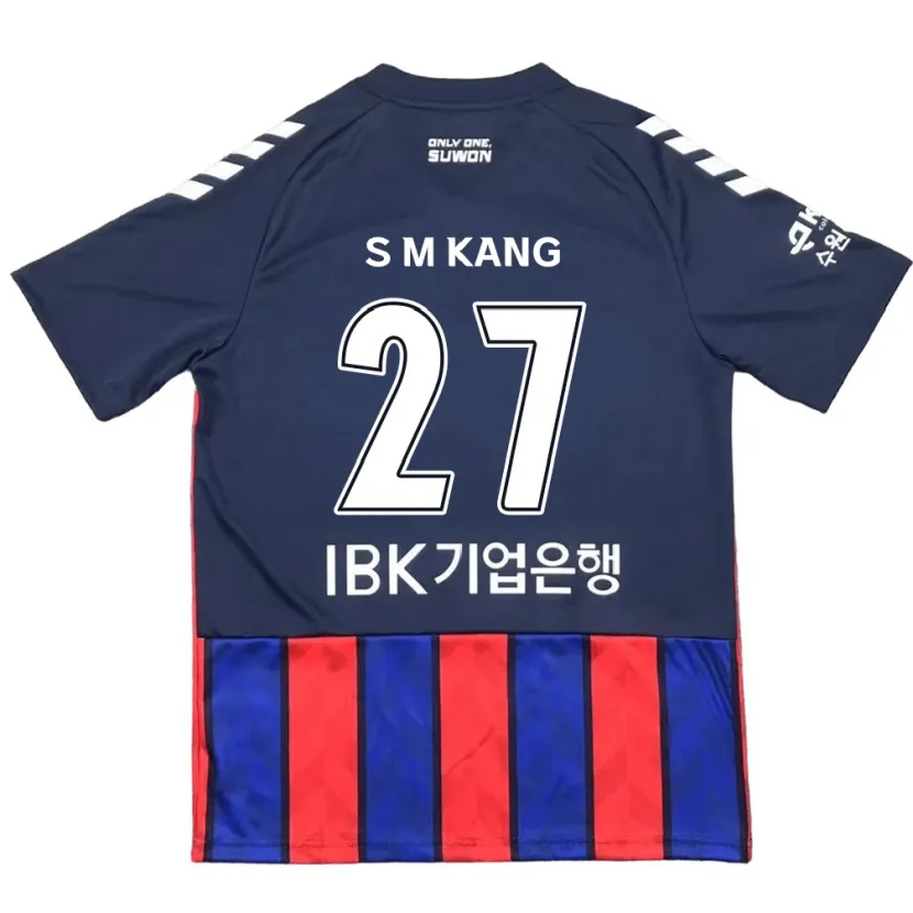 Danxen Kid Min-Sung Kang #27 Blue Red Home Jersey 2024/25 T-Shirt