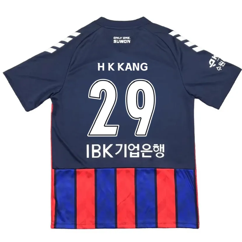 Danxen Kid Kyo-Hun Kang #29 Blue Red Home Jersey 2024/25 T-Shirt