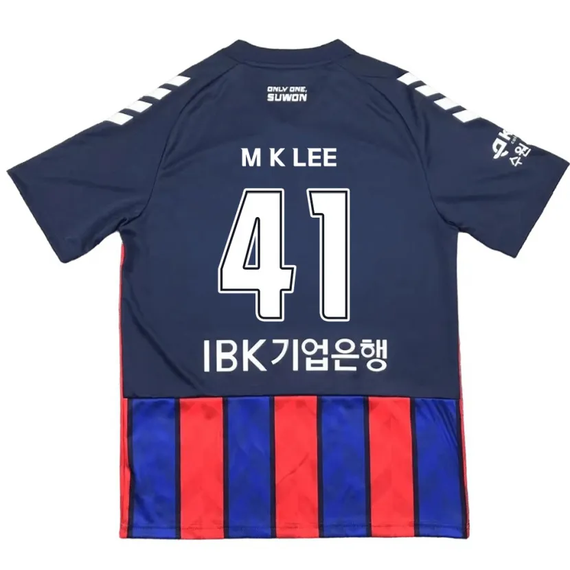 Danxen Kid Kyung-Min Lee #41 Blue Red Home Jersey 2024/25 T-Shirt