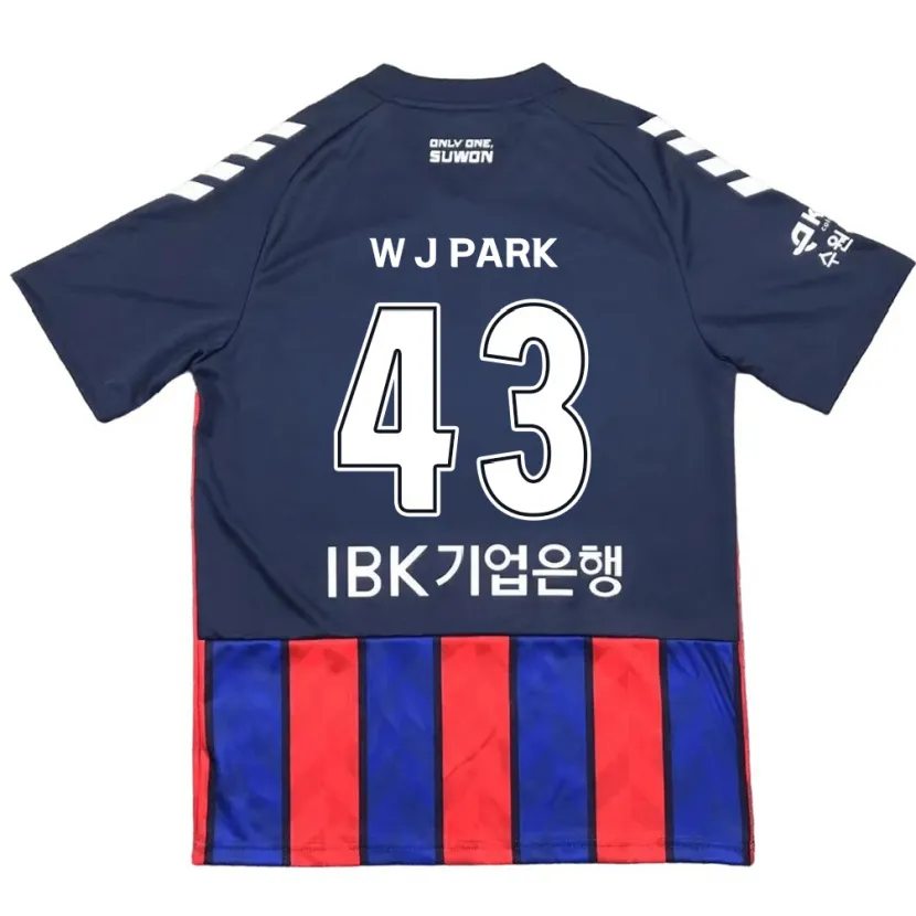 Danxen Kid Jin-Woo Park #43 Blue Red Home Jersey 2024/25 T-Shirt