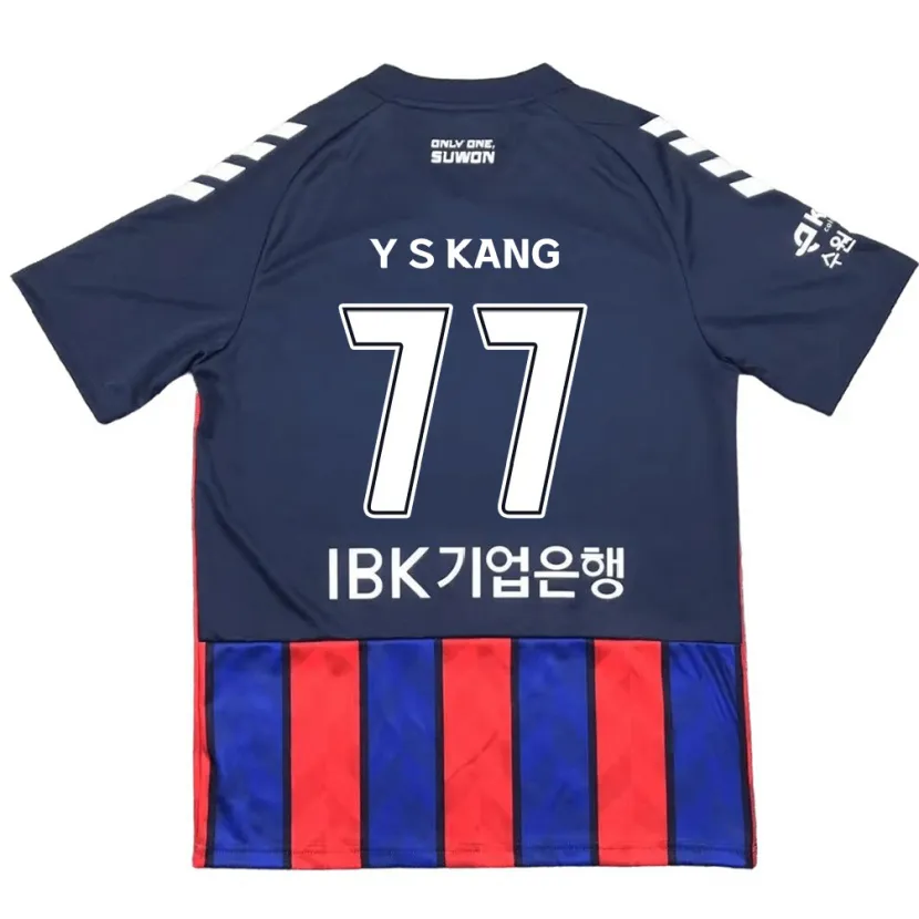 Danxen Kid Sang-Yun Kang #77 Blue Red Home Jersey 2024/25 T-Shirt