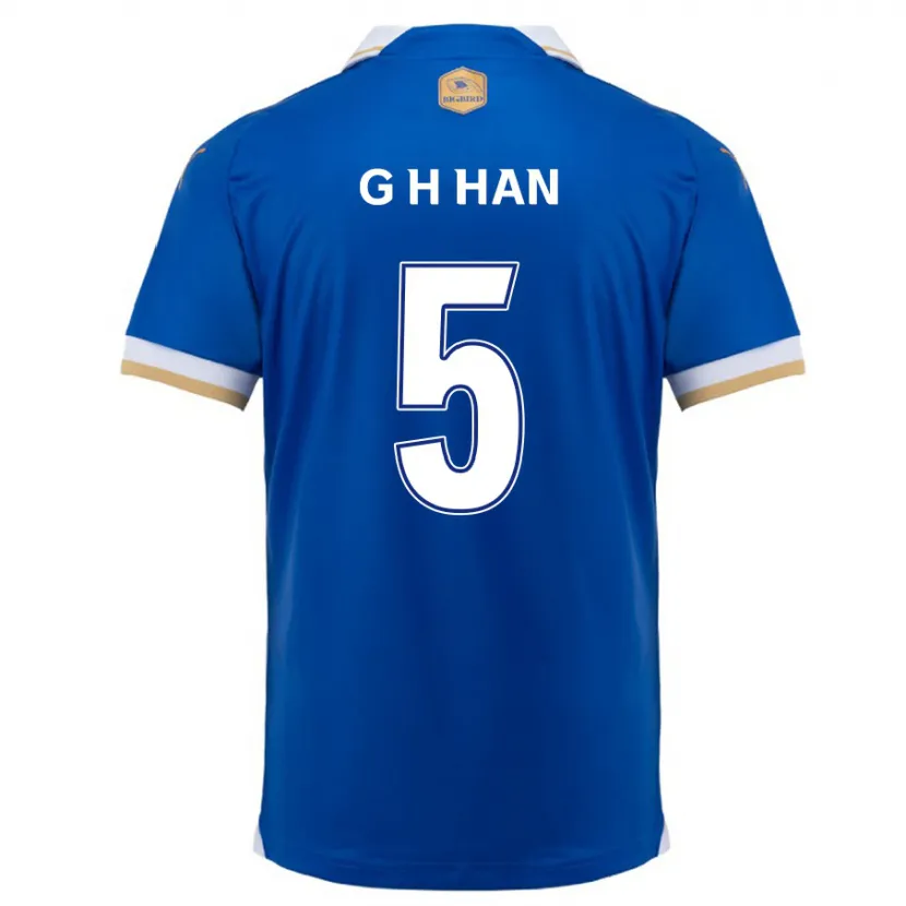 Danxen Kid Ho-Gang Han #5 Blue White Home Jersey 2024/25 T-Shirt