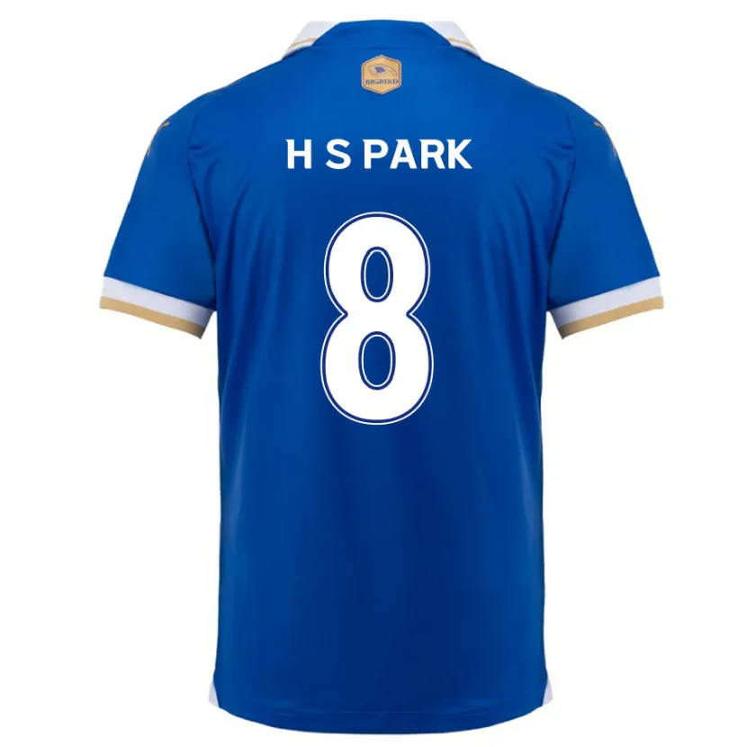 Danxen Kid Sang-Hyeok Park #8 Blue White Home Jersey 2024/25 T-Shirt