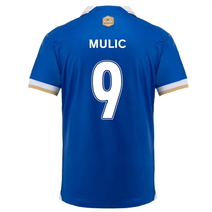 Danxen Kid Fejsal Mulic #9 Blue White Home Jersey 2024/25 T-Shirt