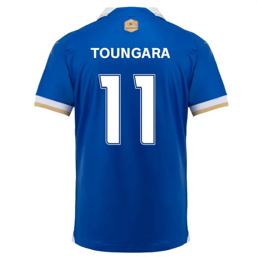 Danxen Kid Aboubacar Toungara #11 Blue White Home Jersey 2024/25 T-Shirt