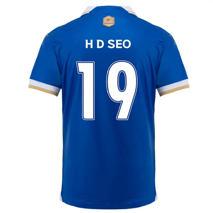 Danxen Kid Dong-Han Seo #19 Blue White Home Jersey 2024/25 T-Shirt