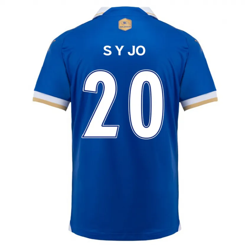 Danxen Kid Yun-Seong Jo #20 Blue White Home Jersey 2024/25 T-Shirt