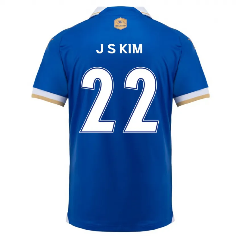 Danxen Kid Sang-Jun Kim #22 Blue White Home Jersey 2024/25 T-Shirt