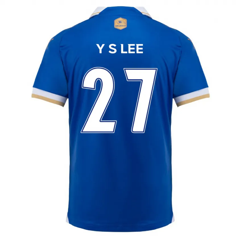 Danxen Kid Shi-Yeong Lee #27 Blue White Home Jersey 2024/25 T-Shirt