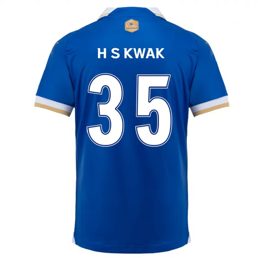 Danxen Kid Sung-Hoon Kwak #35 Blue White Home Jersey 2024/25 T-Shirt