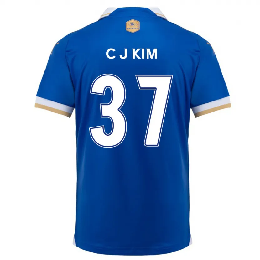 Danxen Kid Joo-Chan Kim #37 Blue White Home Jersey 2024/25 T-Shirt