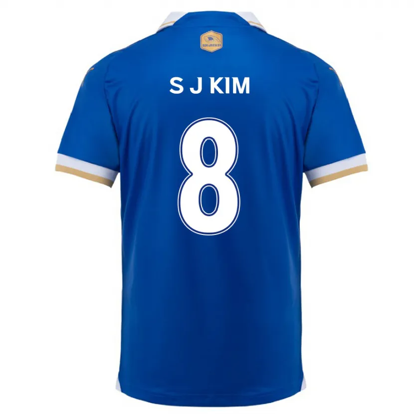 Danxen Kid Ji-Sung Kim #8 Blue White Home Jersey 2024/25 T-Shirt