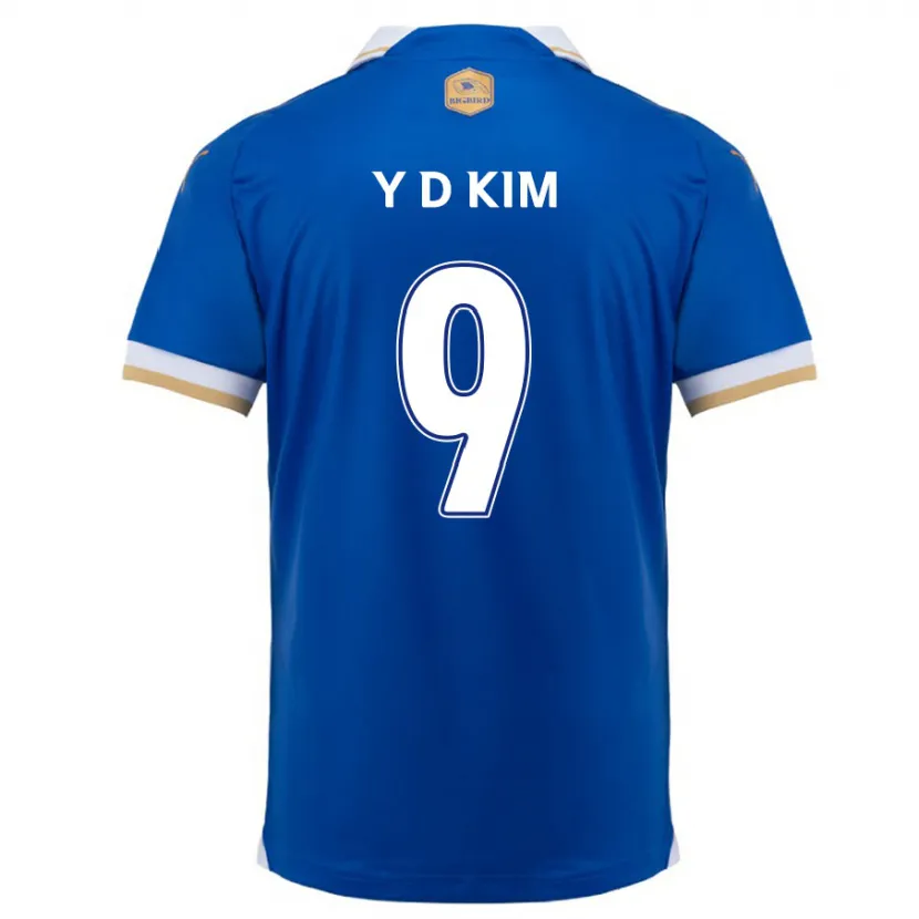 Danxen Kid Dong-Yeon Kim #9 Blue White Home Jersey 2024/25 T-Shirt