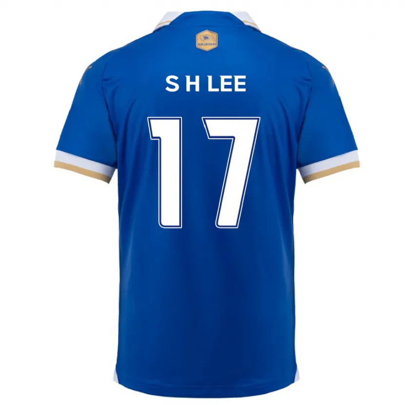 Danxen Kid Hyun-Seo Lee #17 Blue White Home Jersey 2024/25 T-Shirt