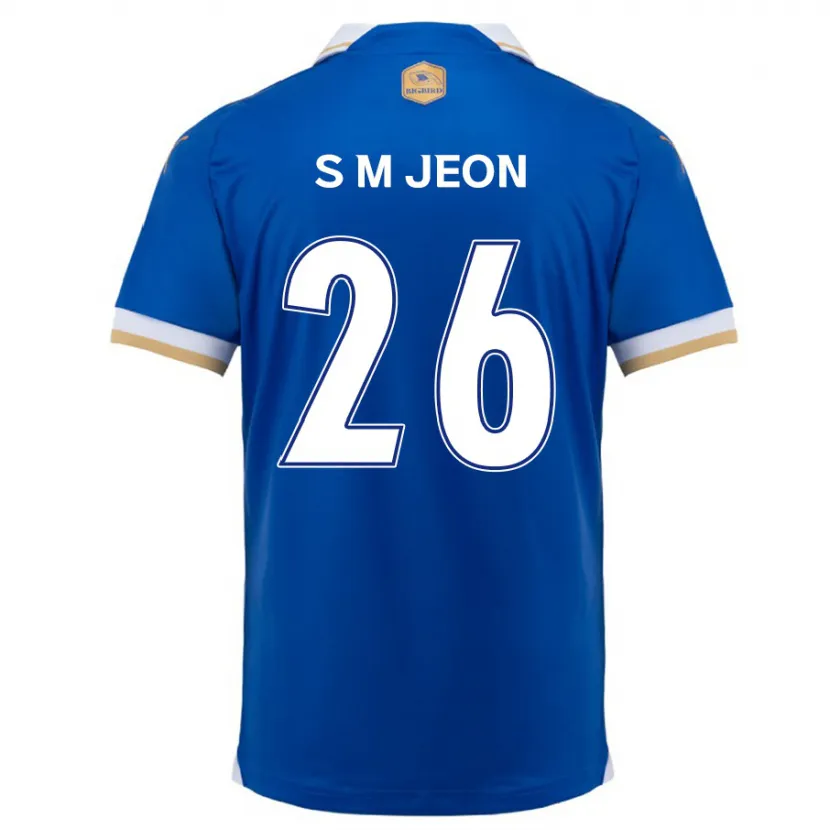 Danxen Kid Min-Seung Jeon #26 Blue White Home Jersey 2024/25 T-Shirt