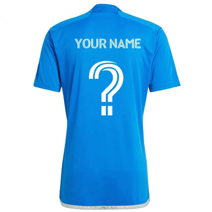 Danxen Kid Your Name #0 Blue White Home Jersey 2024/25 T-Shirt