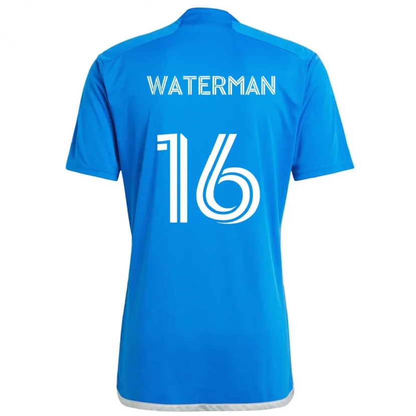 Danxen Kid Joel Waterman #16 Blue White Home Jersey 2024/25 T-Shirt