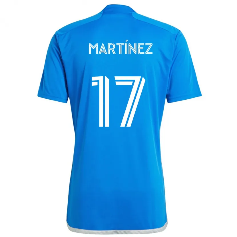 Danxen Kid Josef Martínez #17 Blue White Home Jersey 2024/25 T-Shirt