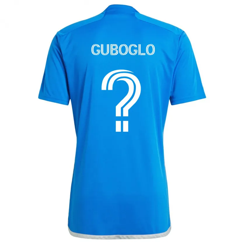 Danxen Kid Yuri Guboglo #0 Blue White Home Jersey 2024/25 T-Shirt