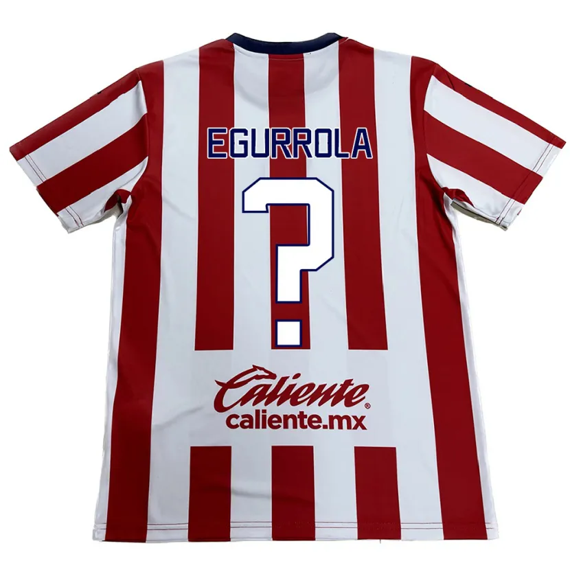 Danxen Kid Luis Egurrola #0 Red White Home Jersey 2024/25 T-Shirt