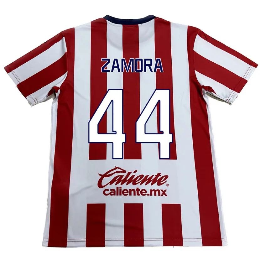 Danxen Kid Saúl Zamora #44 Red White Home Jersey 2024/25 T-Shirt