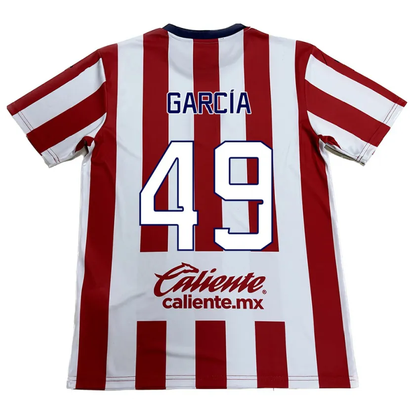 Danxen Kid Gilberto García #49 Red White Home Jersey 2024/25 T-Shirt