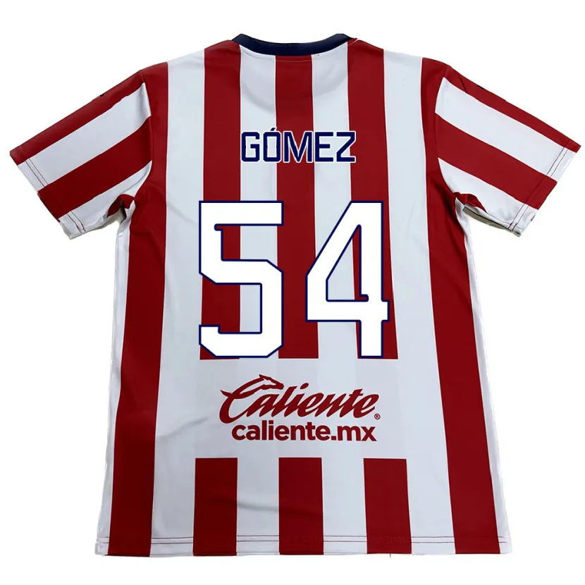 Danxen Kid Miguel Gómez #54 Red White Home Jersey 2024/25 T-Shirt