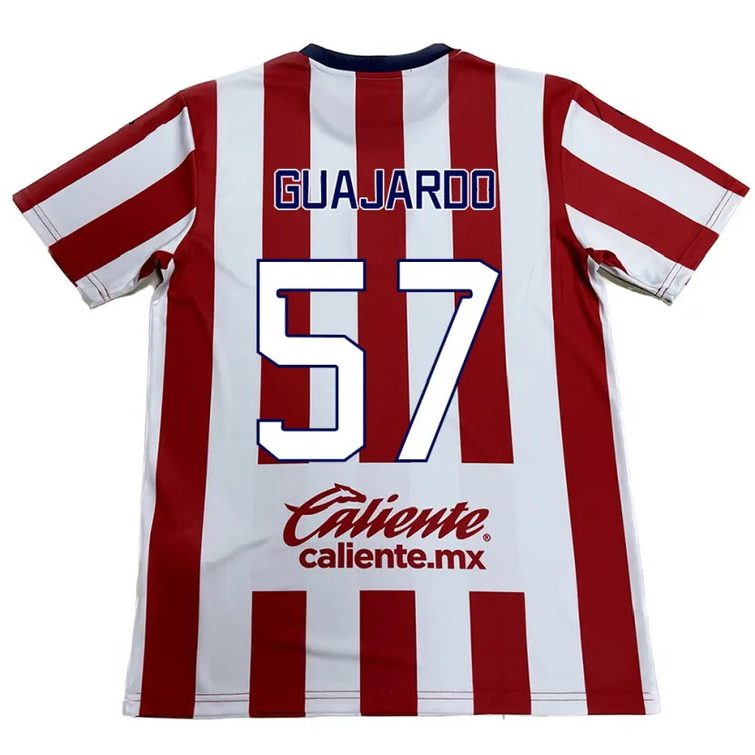 Danxen Kid Dylan Guajardo #57 Red White Home Jersey 2024/25 T-Shirt